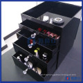 Wholesale Custom Black Acrylic Cosmetic Makeup Organizer